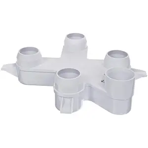 212 MAIN Heavy-Duty H-Style Bottom Manifold (25357-750-000) - 4 Pieces Per Box, 4.95 lbs, Aquatic Fitness Equipment for Sports & Outdoor Use