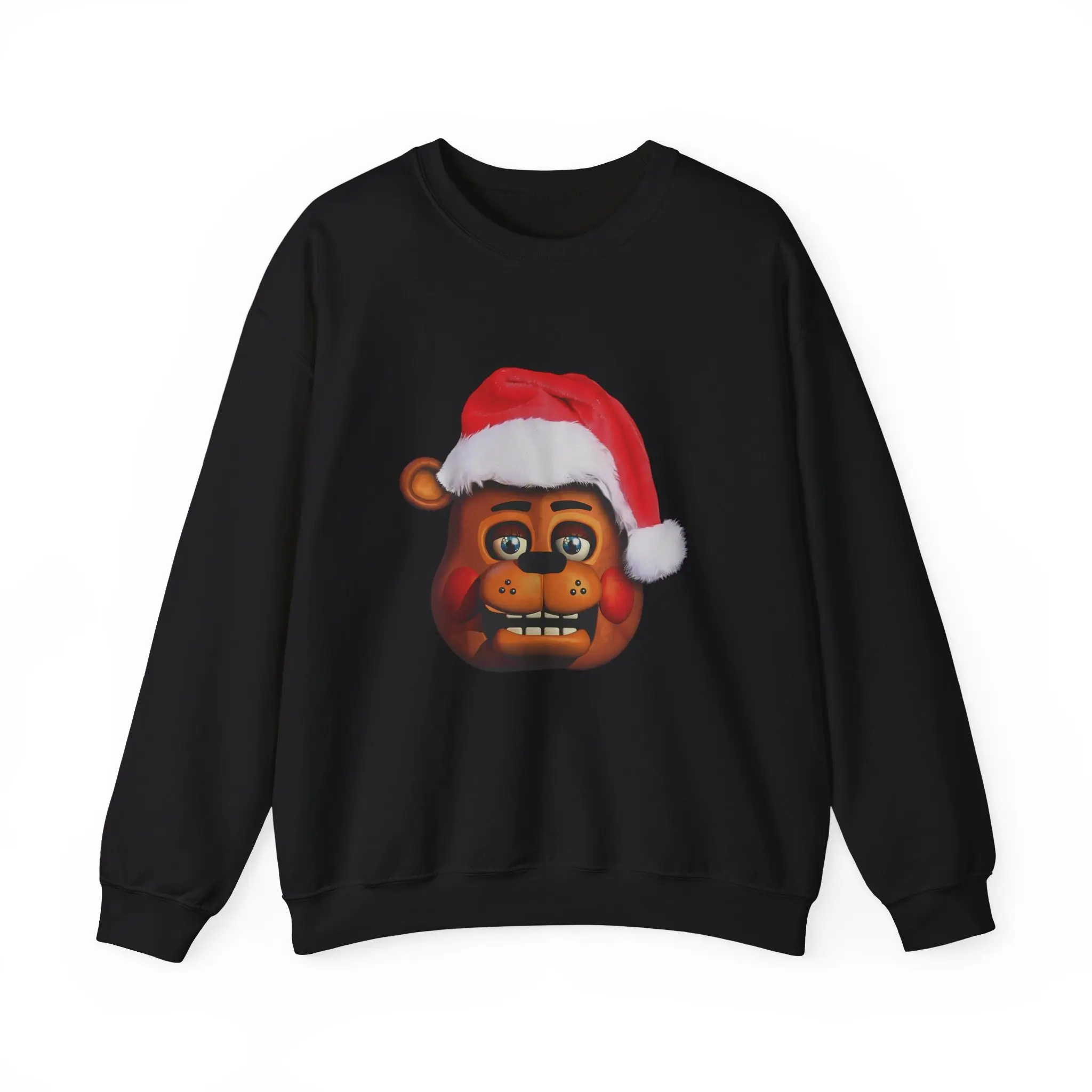 FNAF Christmas Sweatshirt, Santa Freddy Fazbear, Five Nights at Freddy's