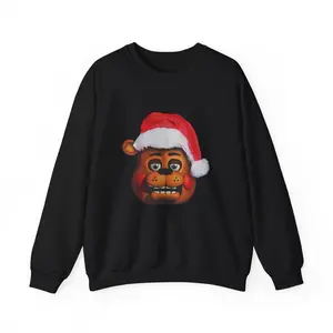 FNAF Christmas Sweatshirt, Santa Freddy Fazbear, Five Nights at Freddy's