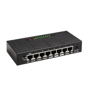 Export plastic shell 8-port 1000M Gigabit Ethernet no-configuration fast network smart VLAN switch