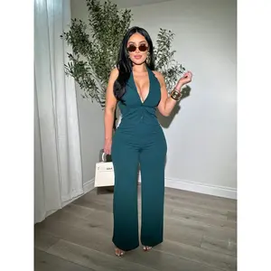 Executive Green Jumpsuit
