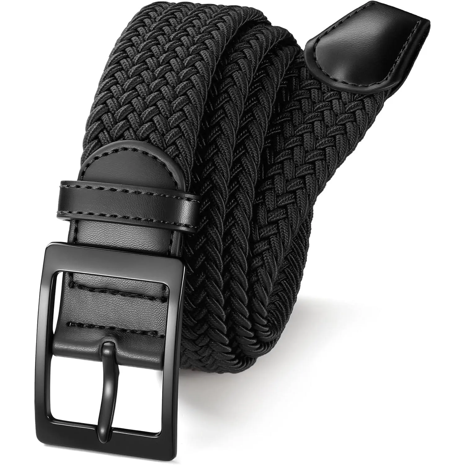 Elastic Braided Belt, 1 3/8\