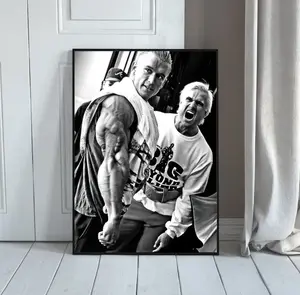 Lee Priest and Tom Platz Iconic Poster