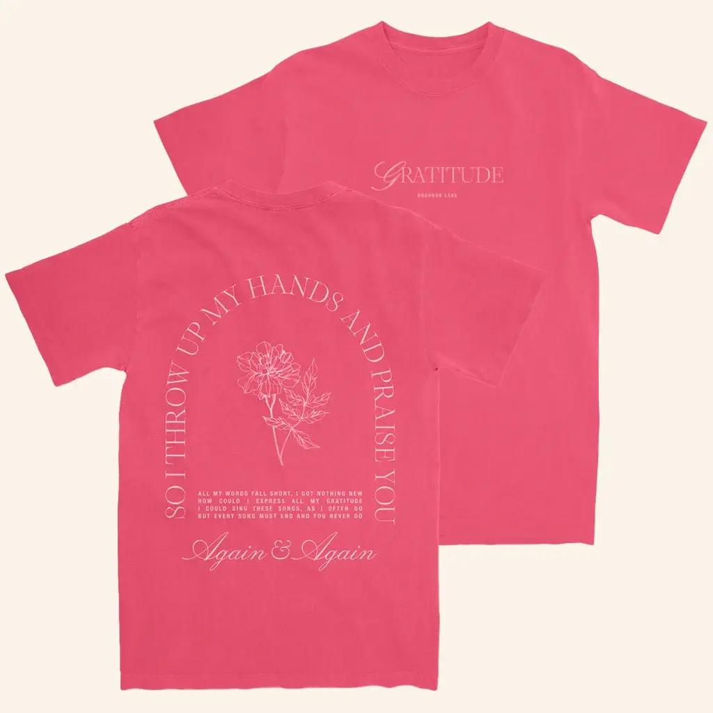 Brandon Lake Merch Gratitude T-Shirt Great Gifts For Sisters HG
