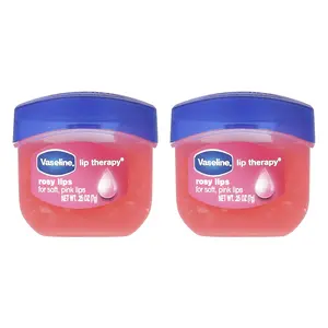 Vaseline Lip Therapy®, Rosy Lips, 2 Pack, 0.25 oz (7 g) Each
