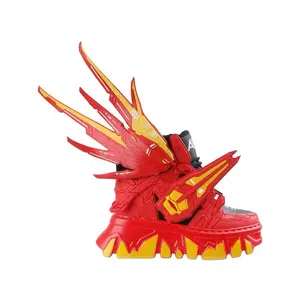 Anthony Wang Gooseberry Astray Red wedge sneaker