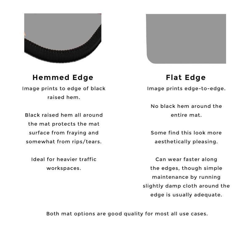 Manga Comic Panel Mouse Pad - Black White Anime Desk Mat Gaming Mousepad Gift for Otaku and Collectors