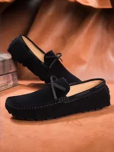 Handmade Luxurious Velvet Lazy Beanies Shoes, Butterfly Knot Decor Casual Loafers, Commute/shopping/appointment, Soft Sole, All Seasons, Affordable Loafers