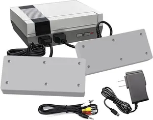 Retro gaming console, mini video game console, 620 classic games, plug-and-play TV game console with AV output, 8-bit video game system with classic games, Christmas/birthday/Thanksgiving/Valentine's Day, Halloween gift retro dual-game console