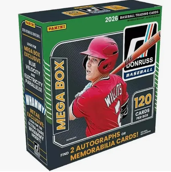 2025 MLB Donruss Mega Box
