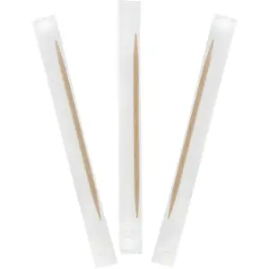 Mint Individual Cello Wrapped Toothpicks, Package of 1000, 1-Pack, Beige