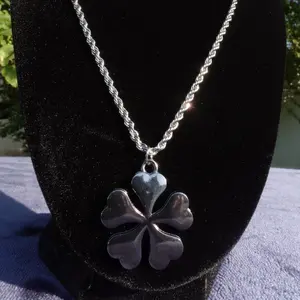 5 Leaf Clover Chain 20inches 2mm Stainless Steel