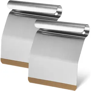 2 Pcs Window Tint Installation Tool Kit Stainless Steel Speed Loader for Top Bottom Gap Gasket Wrap Glass Protection Film Tinting