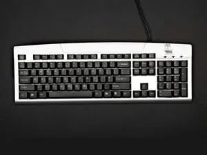 Man & Machine UCOOL/B1 Ucool Washable Standard Pc Keyboard-Blk