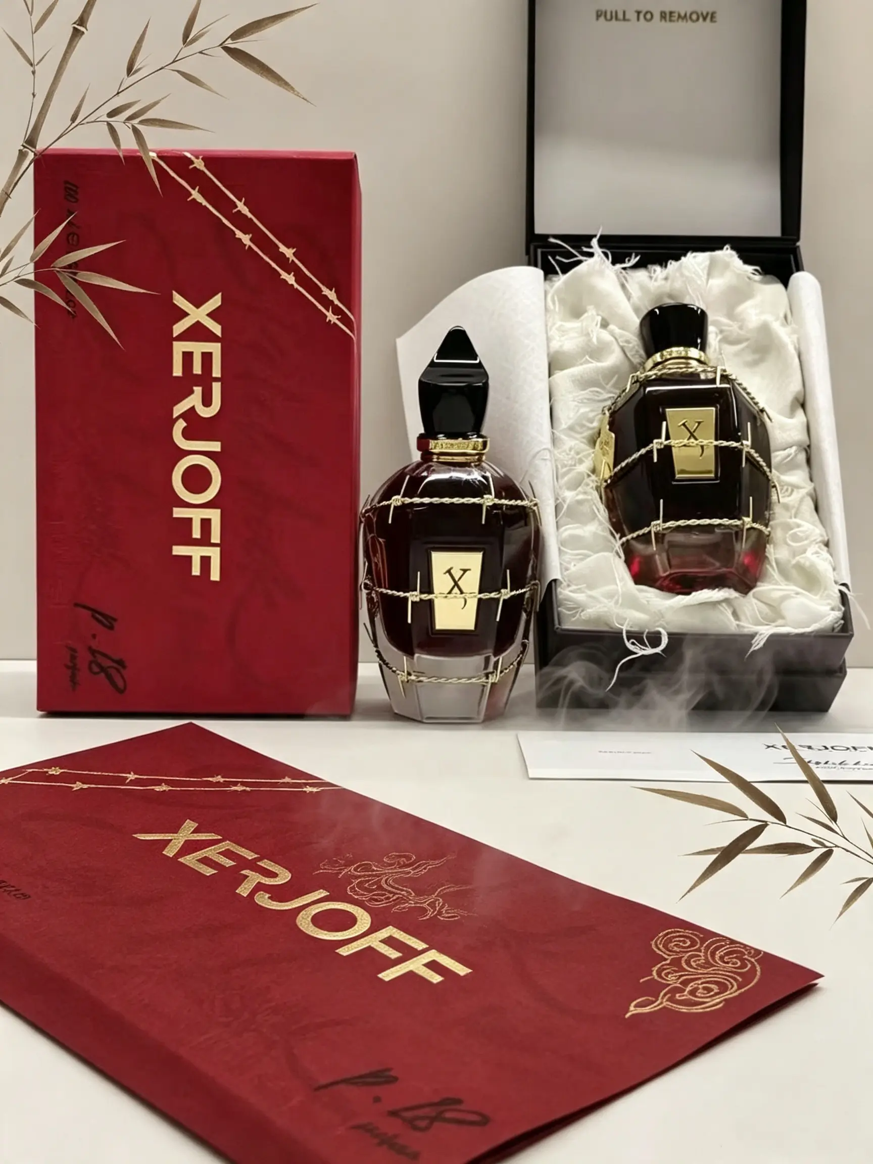 Xerjoff Luxury Perfume Set - Elegant Red Packaging Ideal Gift for Special Occasions