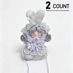 Bunny for 17cm La Bubu Doll, DIY Doll Costume Replacement, Perfect for Theme Parties and Photo Activities