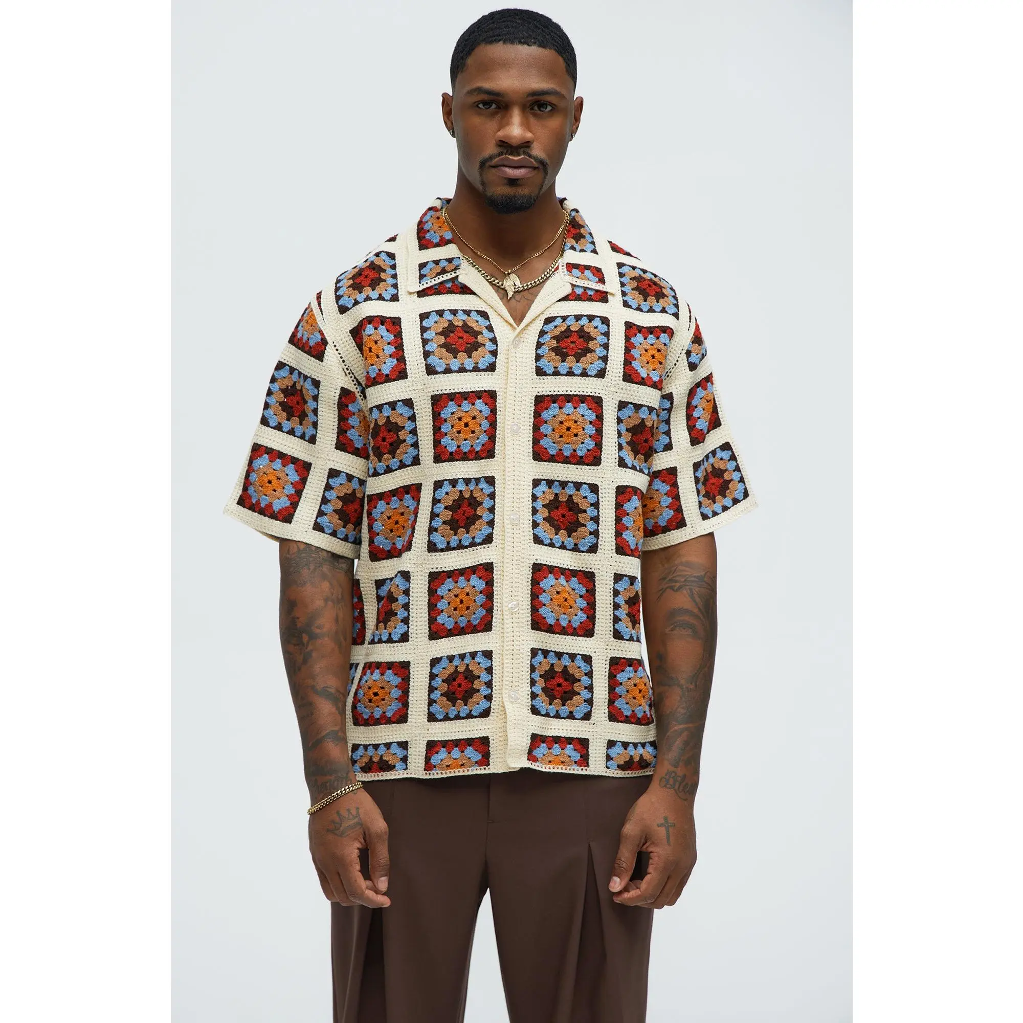 Nolan Textured Shirt - Multi Color