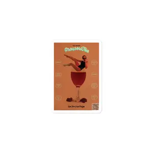 ProsperiTea GBFW23 GetBaked Reflections Support Sticker Sustainably Produced Eco-Friendly Magazine Promo