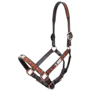 Pansy Leather Halter Pansy Leather Halter