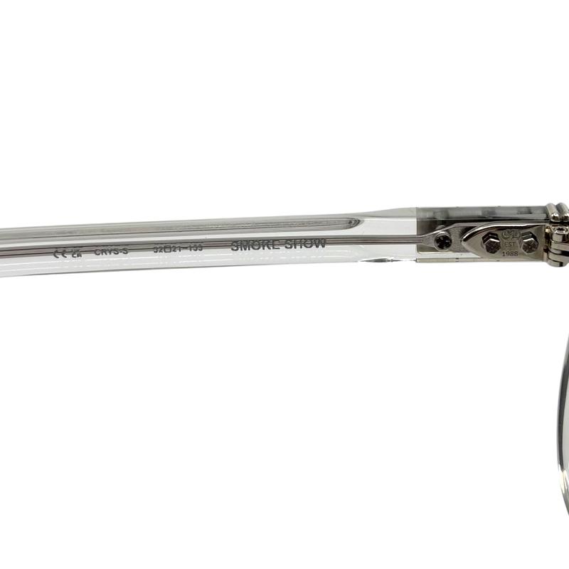 Pre-owned Chrome Hearts Smokeshow Sunglasses Clear Frame Lightly Worn