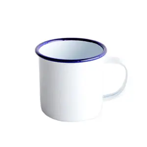 Gode Emnue Blan White Product with Blue Trim as Described