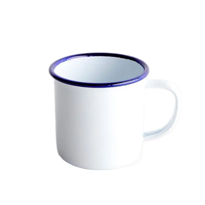 Gode Emnue Blan White Product with Blue Trim as Described