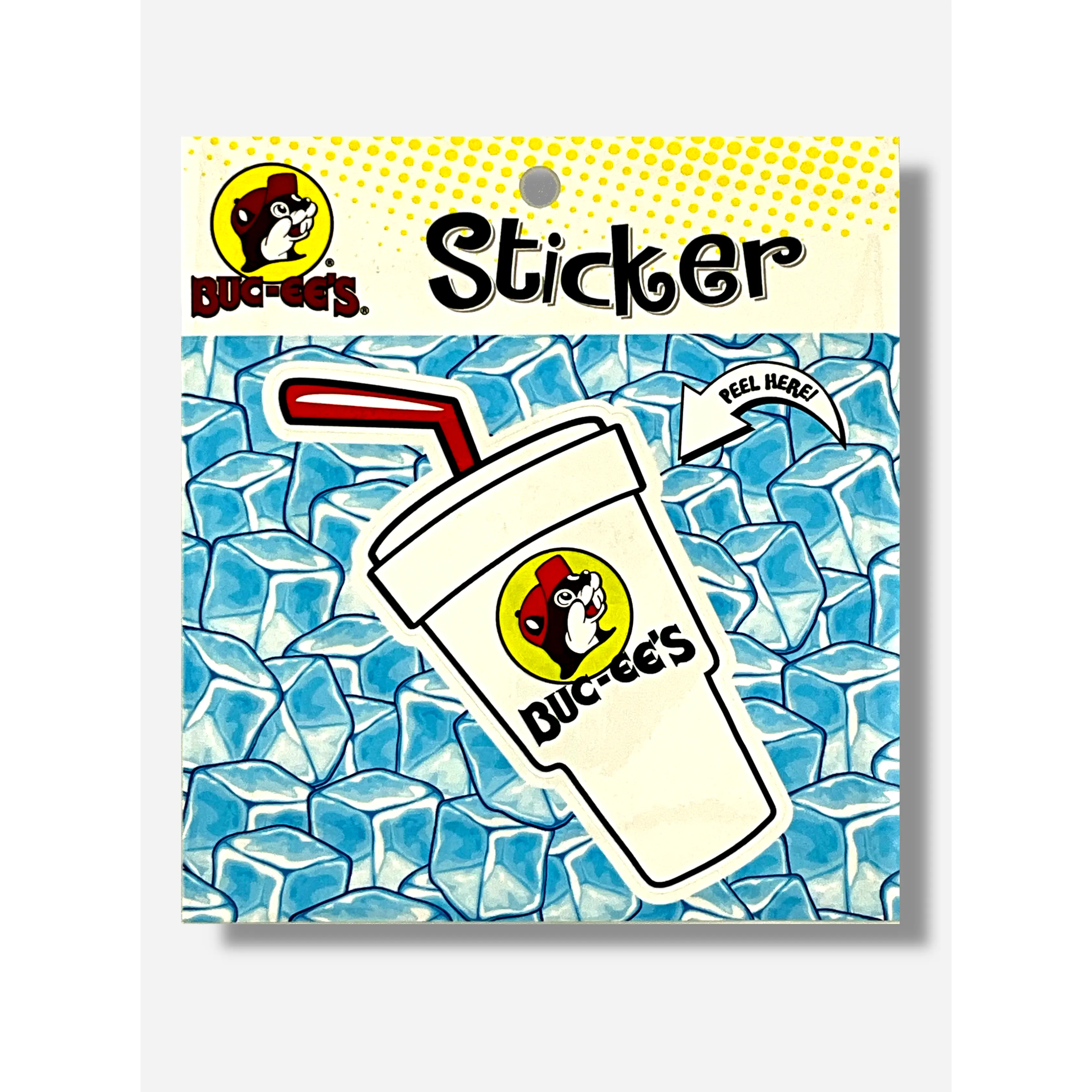 Buc-ee's Drink Cup Sticker