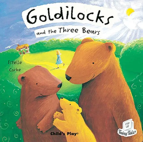 USED Book - Goldilocks And The Three Bears (FLIP UP FAIRY TALES) by CORKE  ESTELLE (Hardcover) - english