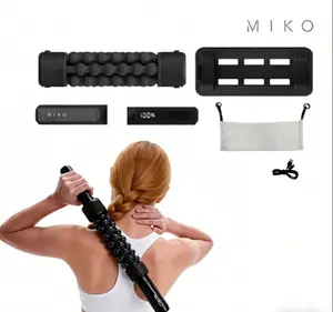 【Miko】 Swift Rolling massager,deep tissue kneading,heated rolling tool,muscle pain relief,shiatsu therapy,circulation booster,workout recovery,leg foot back body,home spa relaxation,stress release,portable wireless,wellness gift,self care,health
