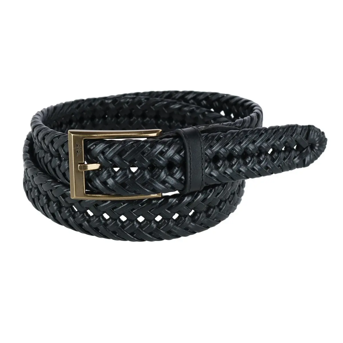 Dockers Men's Fully Adjustable Double V-Weave Braided Belt, Dress Belts