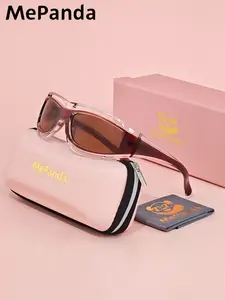 Mepanda Unisex Comfortable Lightweight Sports Sunglasses, Outdoor Cycling Multifunctional Sun Glasses Uv400, PC Frame, All Seasons