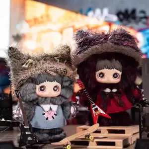 B16- MayMei-Kitten Academy Deries Plush Doll Blind Box(Hidden Style Probability: 72:1)