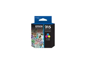 EPSON 215 T215530-S Standard Capacity Ink Cartridges Tri-Color (Cyan, Magenta, Yellow)