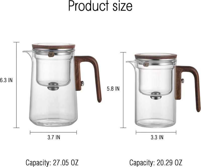 Enchanted Tea Pot, Magic Witchcraft Enchanted Glass Teapot with Strainer -600ML/800ML Teacup glass teapot Steel Modern Butterfly Serving Enchanted Tea Pot, Magic Witchcraft Enchanted Glass Teapot with Strainer -600ML/800ML Teacup glass teapot Steel Modern Butterfly Serving