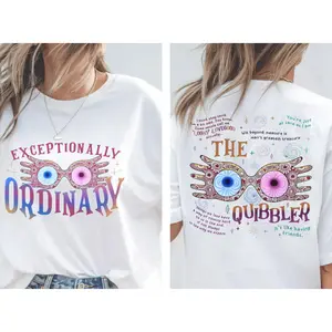 The Quibbler Shirt, Exceptionally Ordinary Tee, Wizard School Fandom Shirts, You're Just As Sane As I Am, Luna Shirt, Whimsical Wizard Girl