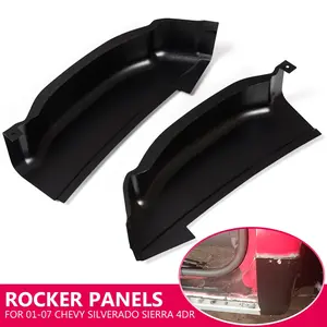 Pair Slip On Cab Corners Fit For Chevy For Silverado For GMC For Sierra For Crew Cab 4 Drs 01-07