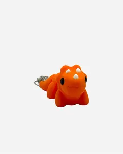 Baby Tricerotop Keychain