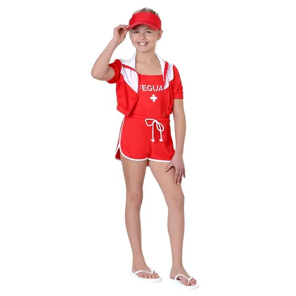 Girl's Lifeguard Costume