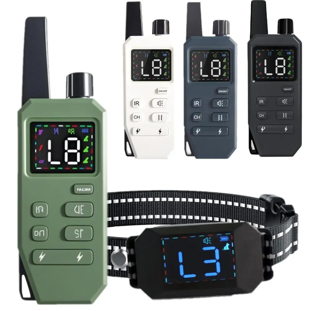 Dog Shock Collar ,Dog Training Collar with Remote Innovative IPX7 Waterproof with 3 Training Modes, Rechargeable Electric Collar for All Breeds