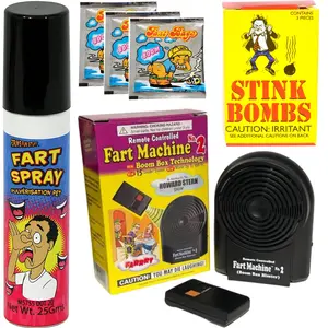 💨😂 "Ultimate" Fart Prank Kit – Fart Machine Stink Bombs Fart Spray, etc  😂💨