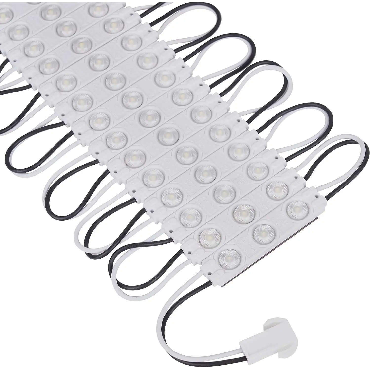 110V AC LED Module 6500K White 1.5W for Letter Lightbox Advertising Signs with Tape Adhesive Backside (200pcs pack)