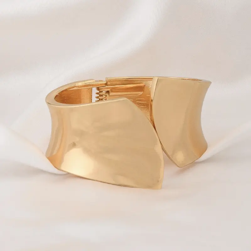 Bangle Bracelets for Women | Trendy Wide Bracelets | Hinged Arm Cuff Bangles Chunky Bracelet for Women