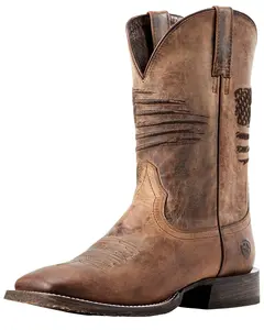 Ariat Men's Men'S Circuit Patriot Western Boot Broad Square Toe - 10029699