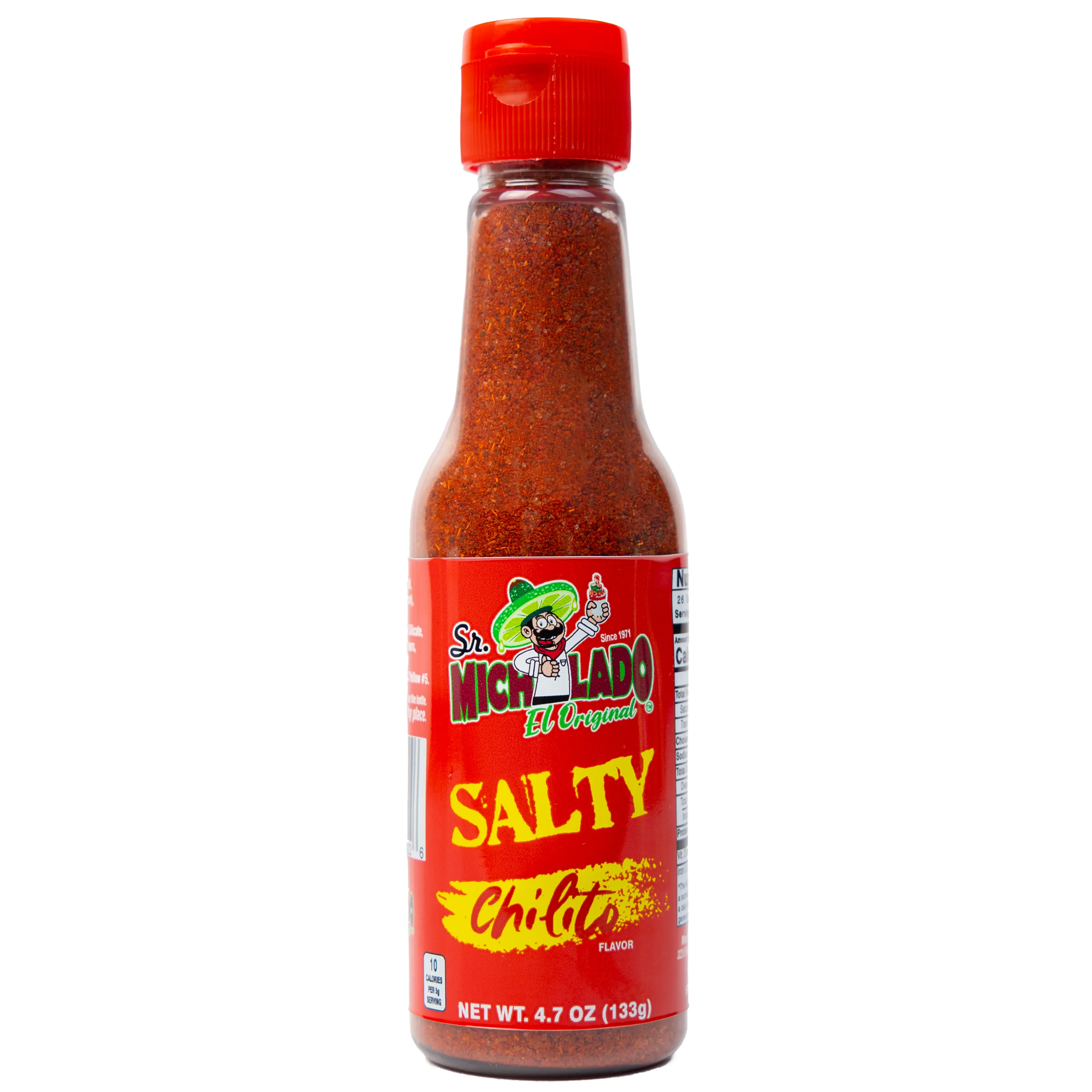 SALTY Chilito - Sr. Michelado - Bottle Chilito Salt Flavor for Drinks, Fruit, & Snacks SALTY Chilito - Sr. Michelado - Bottle Chilito Salt Flavor for Drinks, Fruit, & Snacks