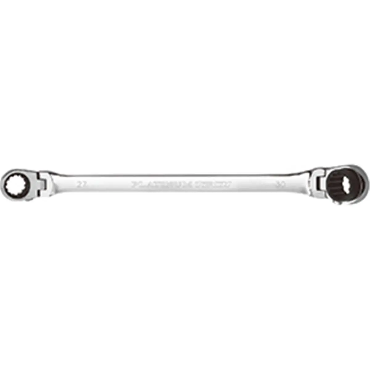 212 MAIN Platinum PLT-99655 Extra Large Ratchet Wrench - 27x30 mm, 50% Rounded Off Multiple Heads, Patented Spherical Spline Design Hand Tool for Tools & Hardware Applications