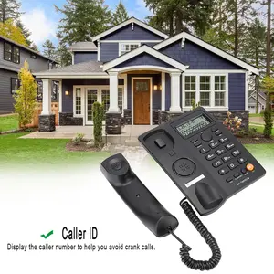 corded caller ID landline phone with handsfree