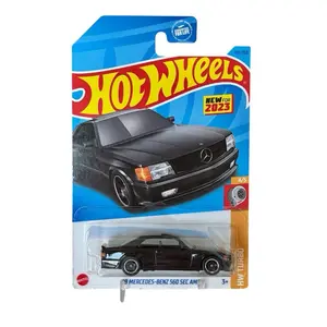 Hot Wheels ‘89 Mercedes-Benz 560 SEC AMG Black HW Turbo 1:64 Diecast Car