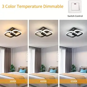 Modern LED Ceiling Light, Dual-Sided Ceiling Lamp 3000k-6000k, Suitable for Hallway, Stairs, Porch, Balcony, Living Room, Kitchen