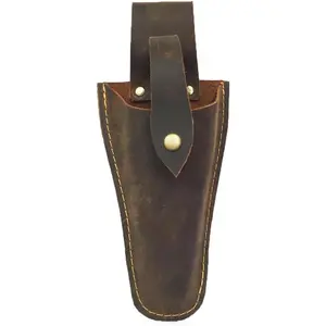 Plier Holder for Belt, Durable Leather Sheath Pouch Holder Gardening Tools Holster Belt Case for Garden Pruning Pliers Shears  or ,Tools Gifts for Men Dad Husband Boyfriend Him