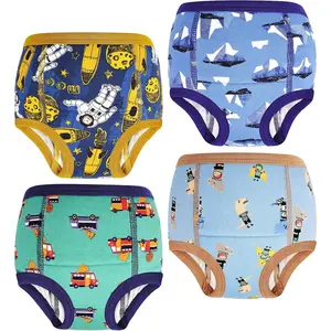 BABY Training Underwear Absorbent Cotton Potty Training Pants for Boys and Girls 2–9 Years